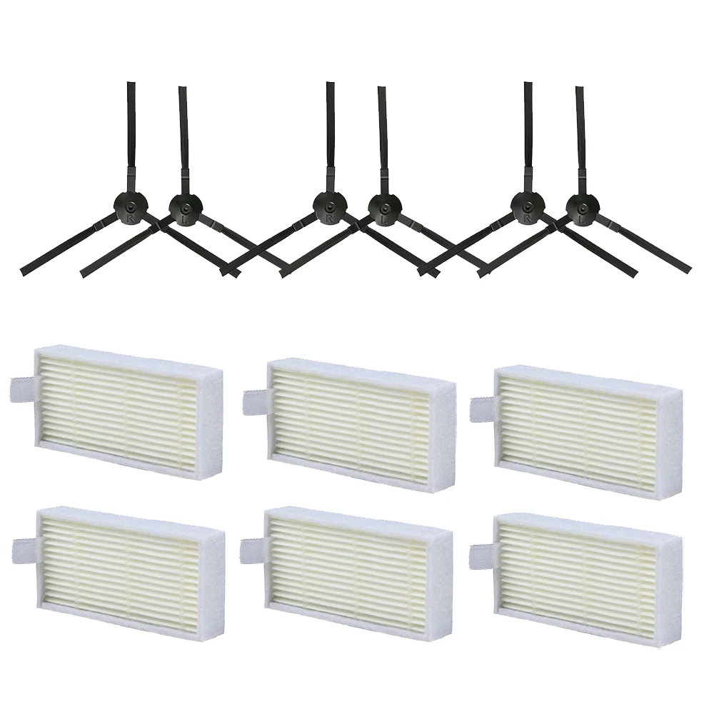 Kit Filtro Spazzola Laterale Per Lidl Silvercrest Ssr 3000 A1 Accessori Per Aspirapolvere Robotico Filtro Durevole Aspirapolvere Pezzi Di Ricambio