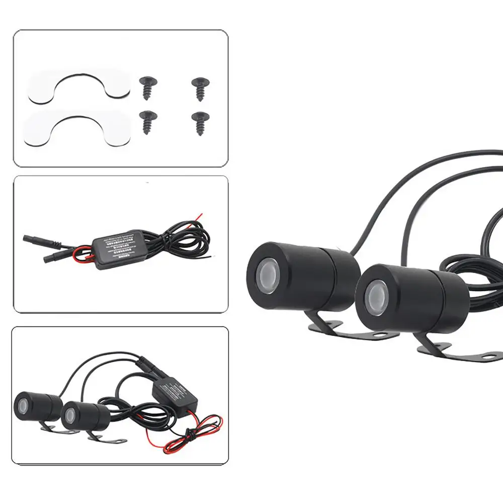 Motorcycle Wings Projector Light Decoration Ambient Lamps Angel Wings For Motorcycle Motorcycle Side Mount Projector Light