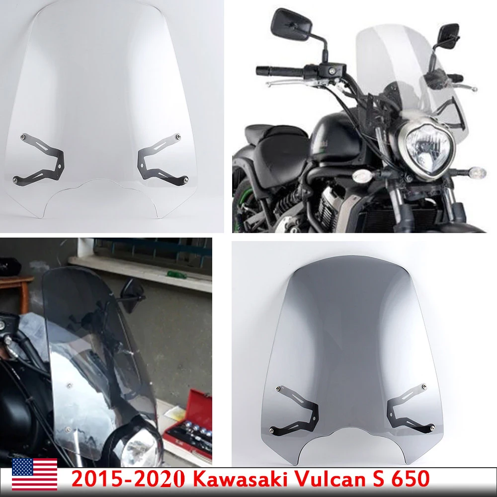 Windshields Kawasaki VN650 Vulcan S Vulcan N70 20152020のジェネレーションフロント