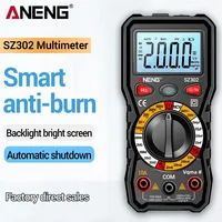 ANENG SZ302 Professional Digital Multimeter AC/DC Votage Tester NCV Detector Resistance Tester Ohm Ammeter Capacitance TestMeter 1