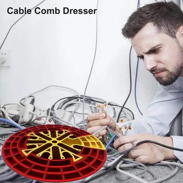 Cable Dresser Tool 24 Fori - Organizzatore Cavi Per Data Center, Server Room, Bianco - Foto 3