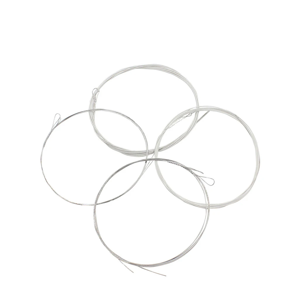 Description Picture 4 of item6Pcs/Set Mandolin Strings M100 Silver Plated Copper Alloy Wound High Quality Plated Steel Smooth String Mandolin Accessories