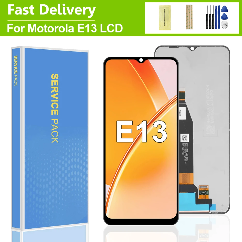 Display Per Motorola Moto E13 2023 - Schermo LCD Touch Screen Completo Con Vetro Temperato E Strumenti Di Installazione - Foto 8