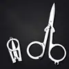 1pcs Stainless Steel Kitchen Small Knife Practical Portable Small Scissors Medium-Sized Travel Folding Scissors 4