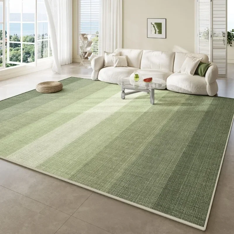 Floor mat plush rug decorative carpet plush carpet large living room carpet bedroom bedside floor mat creative green carpets luxury home decoration rug for indoor cloakroom study
