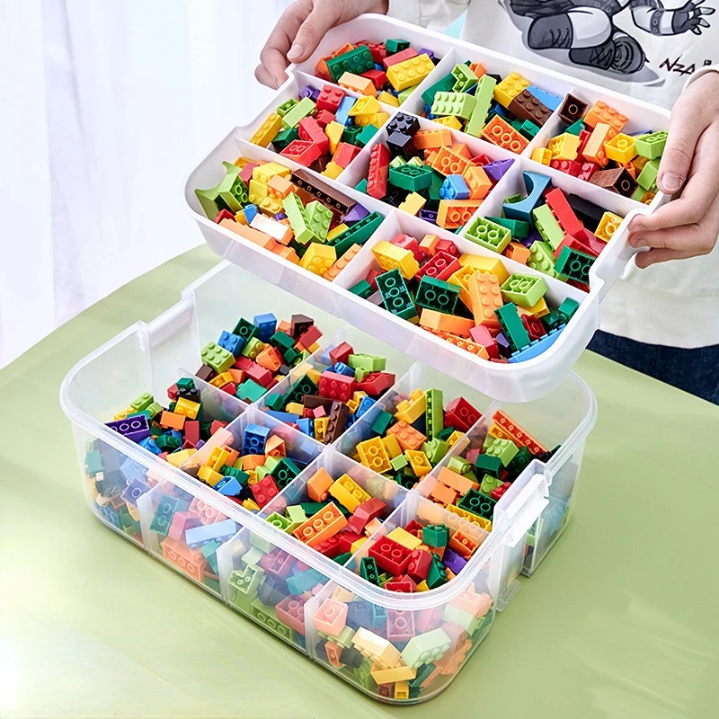 LEGO - BOITE DE RANGEMENT - Tête garçon S