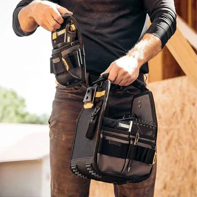 TOUGHBULILT TB-CT-180-8 Tool Quick Hanging Bag 8-inch Tool Basket Bag and Quick Hanging Waist Bag Thickening Tool Kit 3