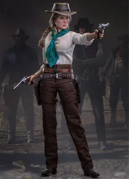 In Stock SWTOYS NO FS042 1 6 Scale Collectible Cowboy Lady Adler 12 Female Soldier