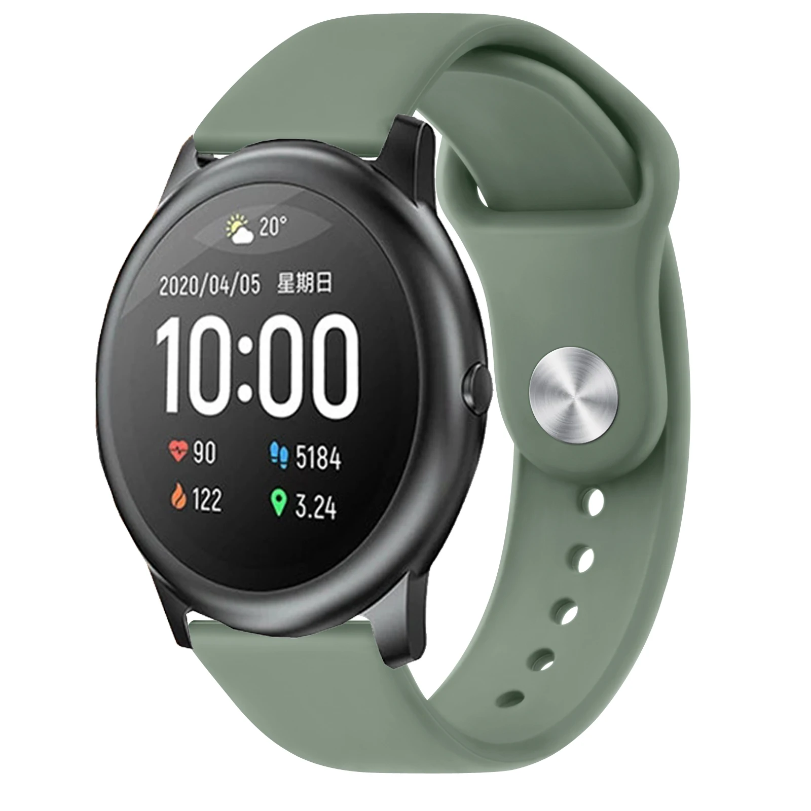 Silicone Smartwatch Replacement Band - Universal Fit
