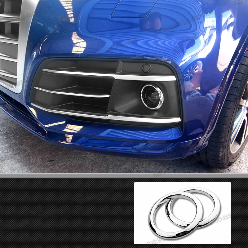 2023 Audi Q5 Accessories Carbon Fiber Car Front Foglight Ring Fog Light Trims For Audi Q5 2018 2019 2020 Accessories Auto Styling 2021 2022 2023 Exterior Interior Mouldings Aliexpress