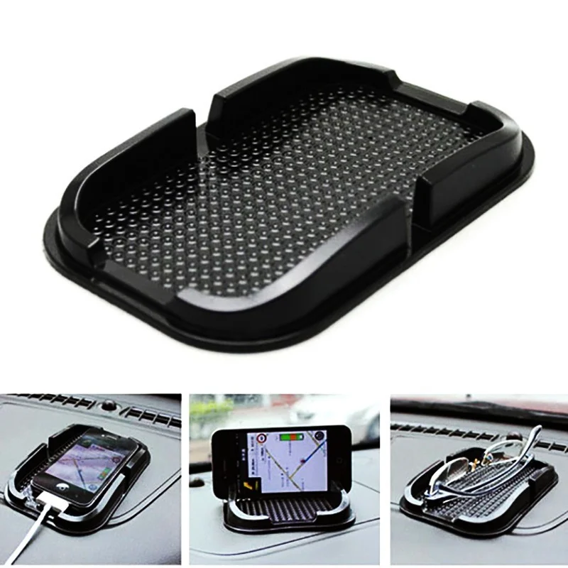 Anti Slip Auto Sticky Mat for Keys Business Cards Sunglasses Coin Mobile Phones Automobiles Car Interior Accessories