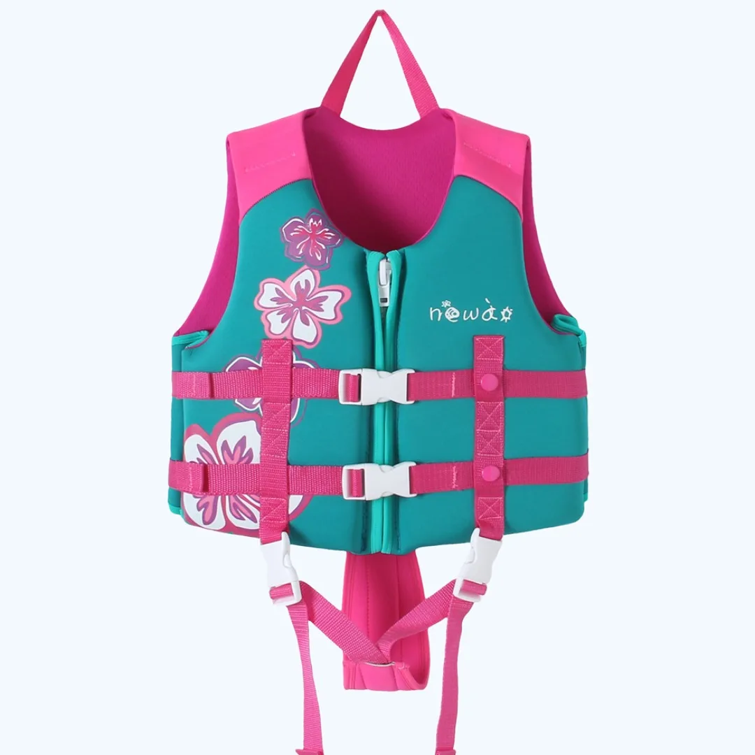 

Children's Life Jacket Professional Buoyancy Clothes Boys and Girls Buoyancy Back Heart Snorkeling Swimming Warm Drifting
