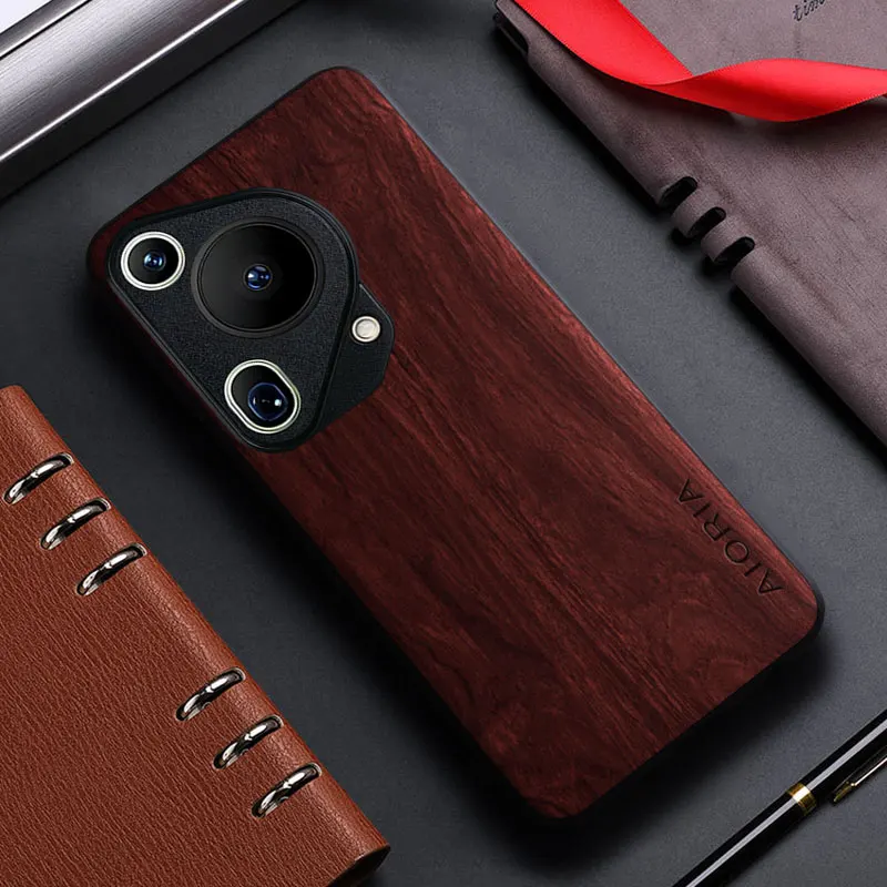 Eco-Friendly Bamboo Wood Pattern Protective Case