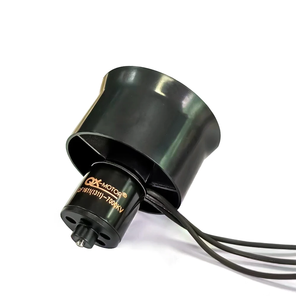 Moteur Brushless Haute Vitesse 14000KV monté sur un support, câbles silicone noir