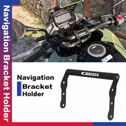 2023 For HONDA CB500X CB 500X CB500 X 2016-2023 Motorcycle Accessories GPS SMART PHONE Navigation GPS Plate Bracket Adapt Holder