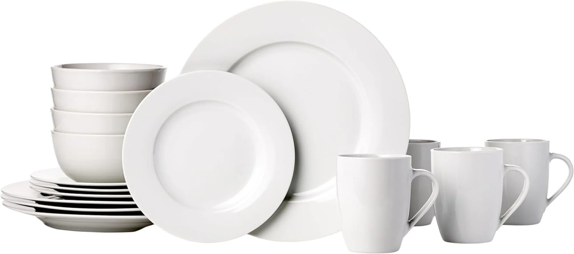 16pc Porcelain Kitchen Dinnerware Set 1