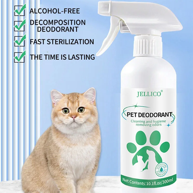 Pet biological enzyme deodorant dog cat sand deodorant pet cat dog urine spray