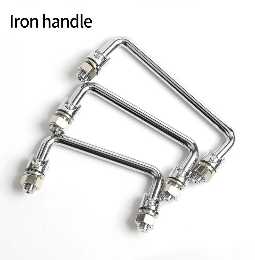 Furniture handles plastic luggage handles iron handle toolbox handle 120 transportable industrial carbon steel folding