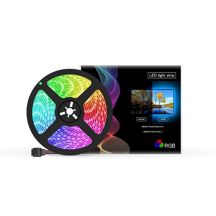 

Неоновая вывеска, подсветка для телевизора с питанием от Usb, 24k, 5050 светодиодов, Светодиодная лента с изменением цвета, умная лампа для умного дома с дистанционным управлением, 5 В