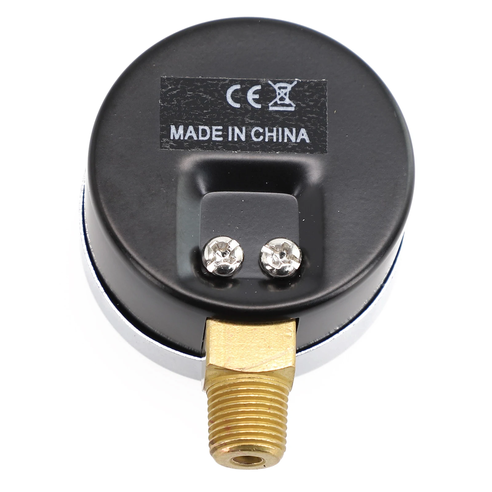 1pc Pressure Gauge Low Pressure For Fuel Air Oil Gas Water Oil Gas Measurement 0-30psi 0-2bar Compressor Instrument Accessories