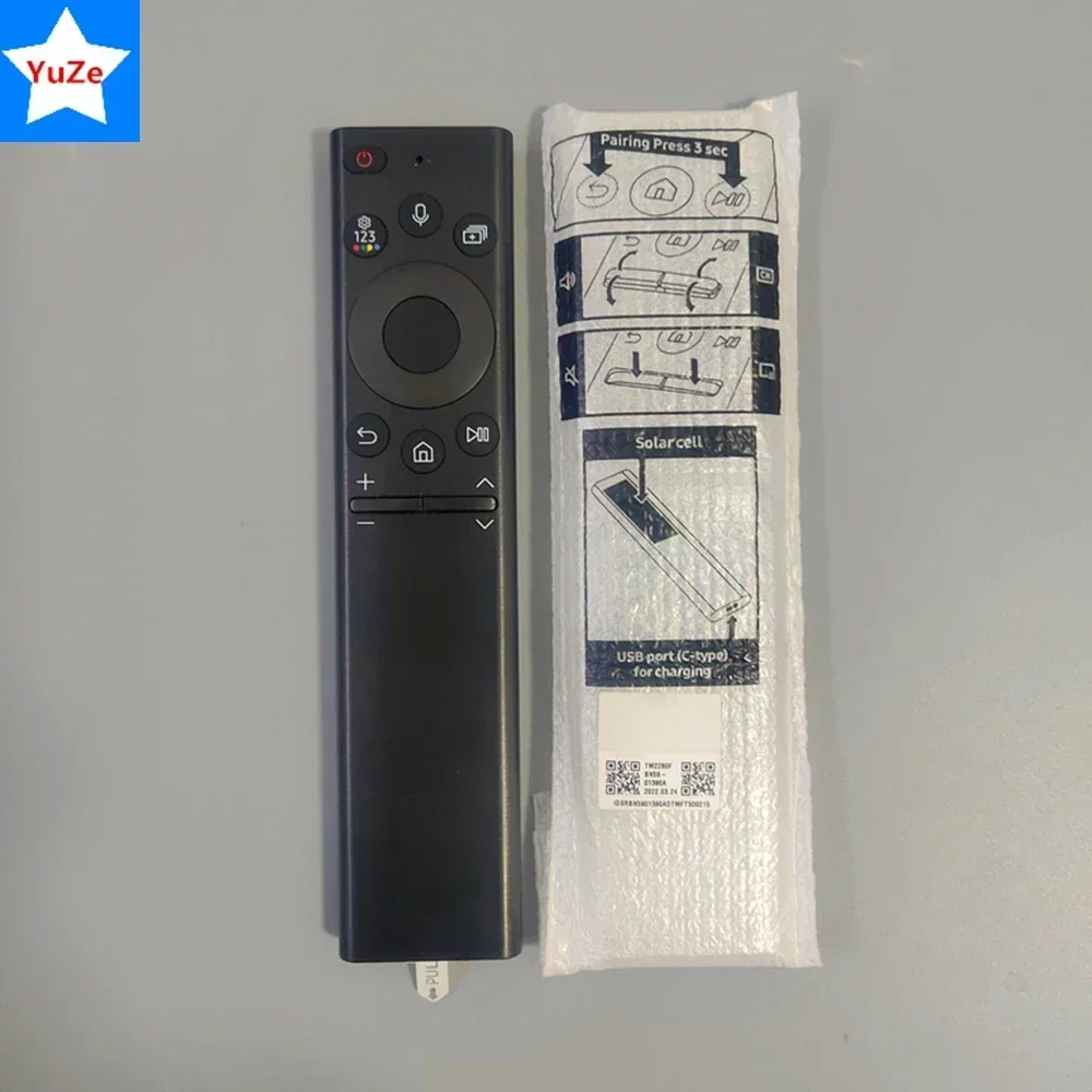New BN59-01385B BT Voice Remote Control for Samsung TV - Universal Solar  Remote TM2280E, Automatic Function, Durable ABS Design BN59-01385B Samsung 充電式ソーラーボイステレビリモコン UE55AU8070 2021用