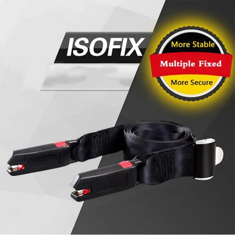 Car Child Seat Connector ISOFIX LATCH Belt Connector Interface Connection For Baby Car Safety Seat Child Seats ISOFIX Car Seat