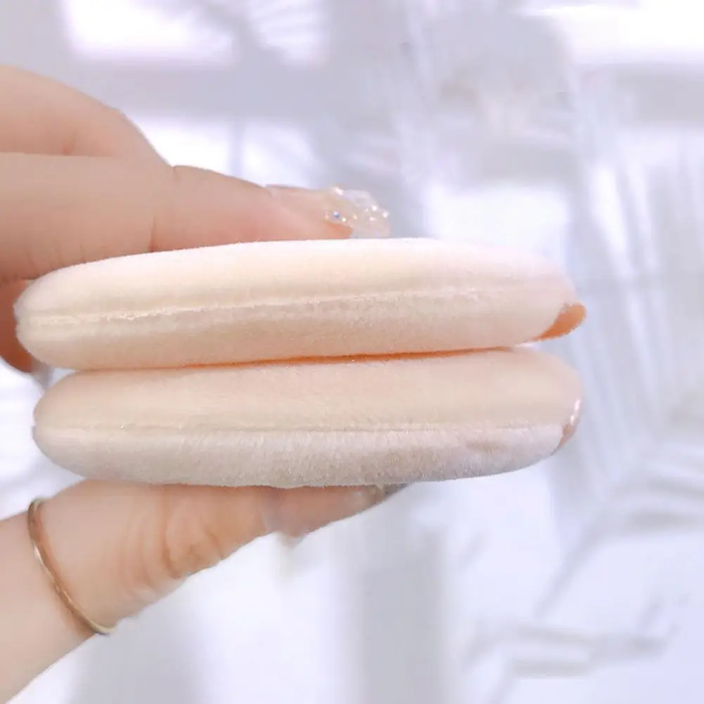 Soft Velvet Powder Puff Makeup Sponges for Facial Foundation