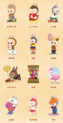 thumbnail image 1 of POP MART LABUBU The Monsters Candy Series Blind Box Toys Anime Action Figure Caixa Caja Surprise Mystery Box Dolls Girls Gift, 1 of 5