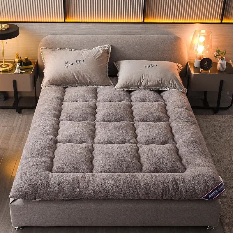 Description Picture 2 of itemTatami Floor Mat/Pad Fashion Comfy Futon For Dorm/Home Nap Thickened Single Double Use Sleeping Mattress/Foldable Plush Bed