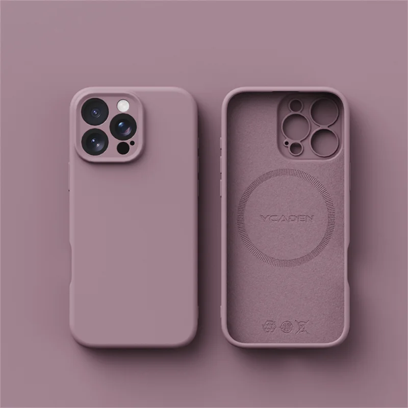 Luxury Liquid Silicone For Magsafe Case For iPhone 17 Air 16 Plus 15 14 13 12 Pro Max 17Pro Wireless Charging Skin Smooth Cover