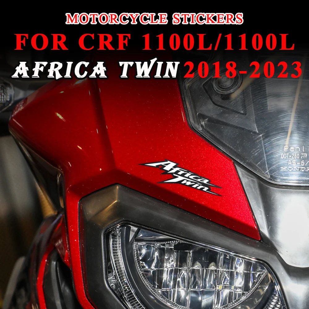 Motorcycle Stickers For Honda CRF1100L CRF1000L CRF 1100L 1000L Africa Twin Adventure Sports 2023 Waterproof Decals Accessories action camera accessories kit sports camera accessories set