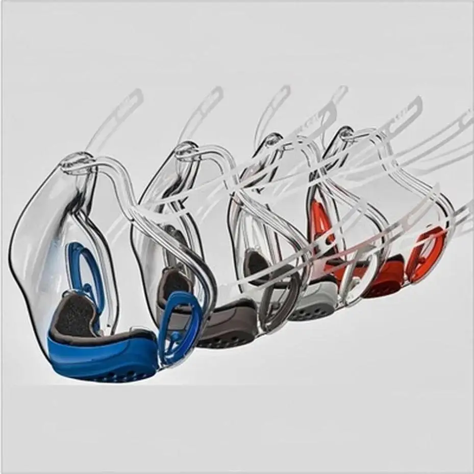 1 Pcs New Mouth And Nose Mask Mouth Mask Dust Mask High Transparency Protective Mask Splash Proof 3D Mask