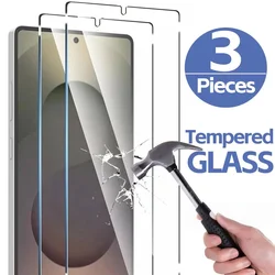 Premium 9H Hardness Tempered Glass Screen Protector with Fingerprint Unlock Technology - 3 Glass (For S26)