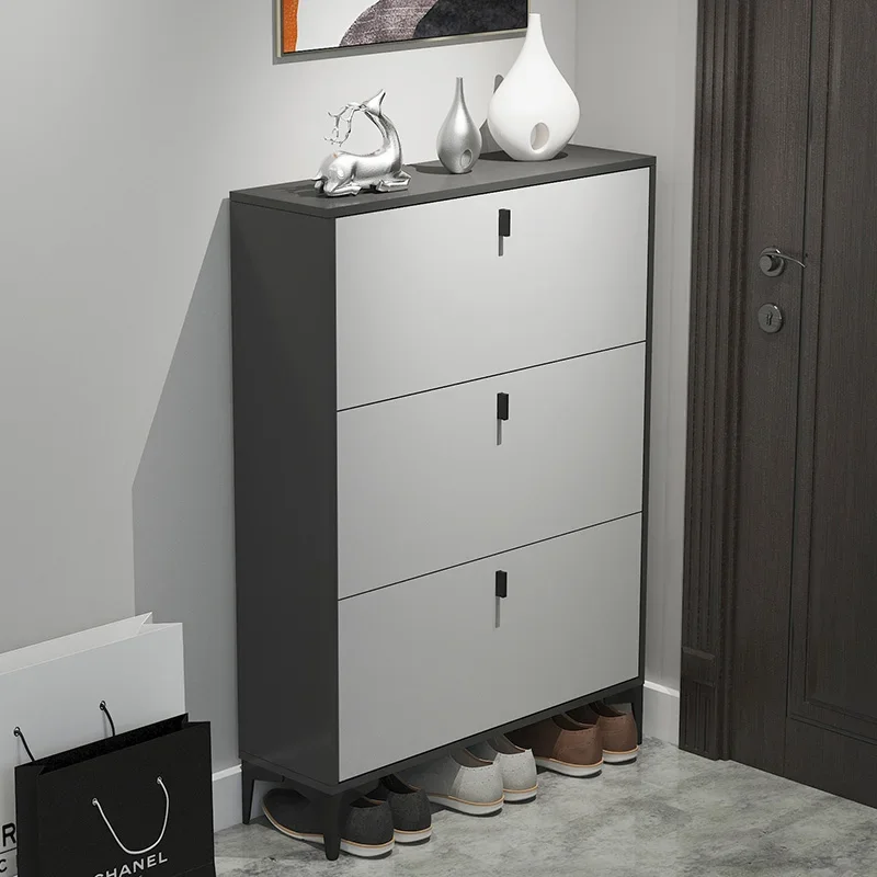 

Space Saving Shoe Rack Modern Display Portable Entry Shoe Rack Indoor Vent Sapateiras Organizador De Sapatos Entrance Furniture
