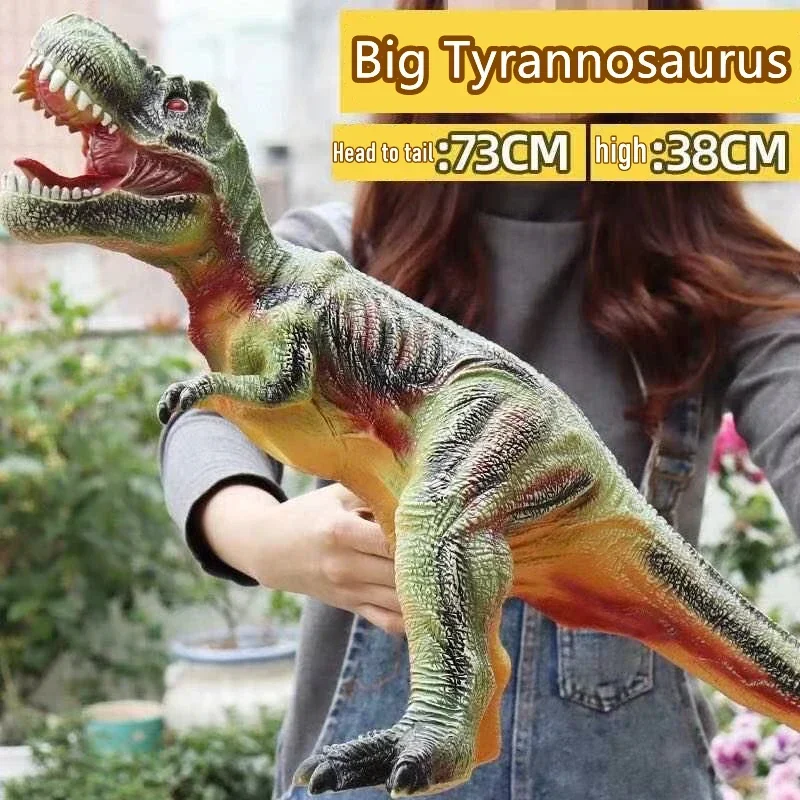 Modellino Dinosauro Giocattolo Grande Triceratops - immagine 4