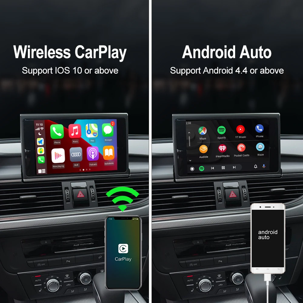 2023   Apple Carplay  ȵ̵ Auto ڵ ̽  A6 C7 S6 RS6 A7 S7 RS7 For Audi Carplay