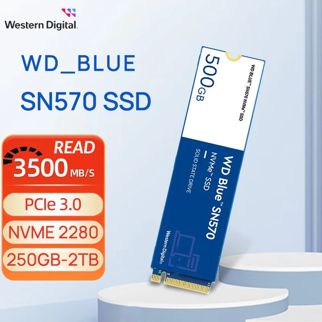 Objectif Micro: WD Blue SATA SSD 500Go