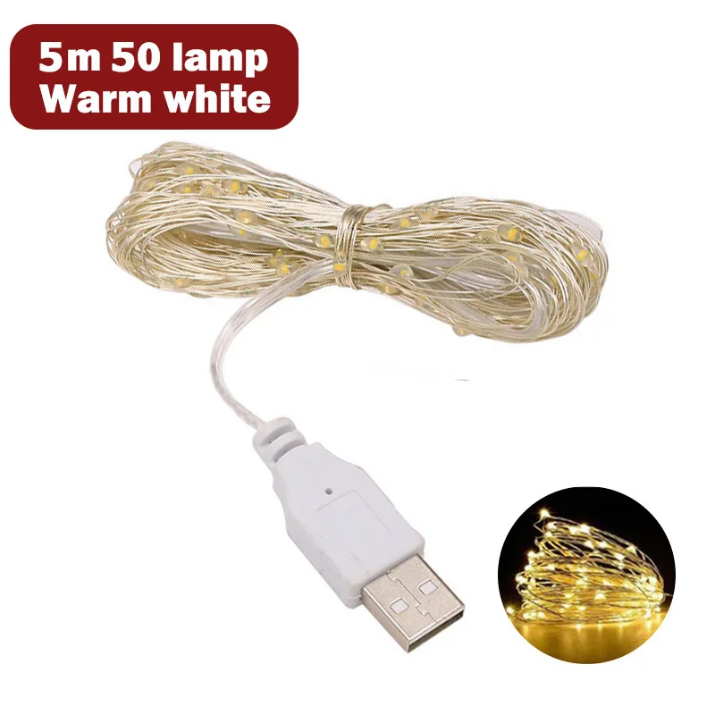 2-warm 5m 50 led