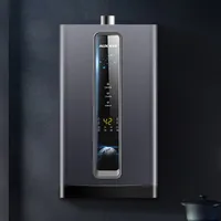 เครื่องทำน้ำอุ่นแก๊ส AUX 12L สำหรับใช้ในบ้าน, ระบบควบคุมการไหลของน้ำด้วย AI, ระบบควบคุมอุณหภูมิแบบเซอร์โว, ประหยัดพลังงาน 2