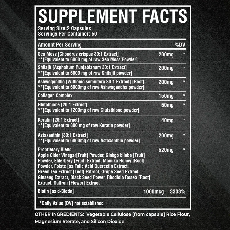 Women's Energy Supplement Supports The Immune System Boosts Energy Improves Mood and Balances Hormones 120 Capsules