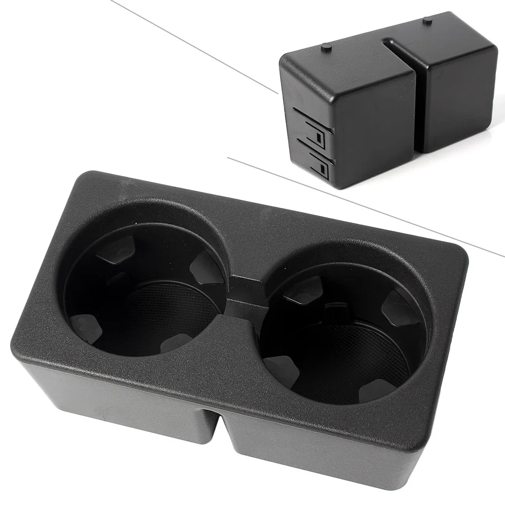 Portavasos Para Chevy GMC C10 Y Sierra 1973-1987 | Negro Ajustable Y Extraíble