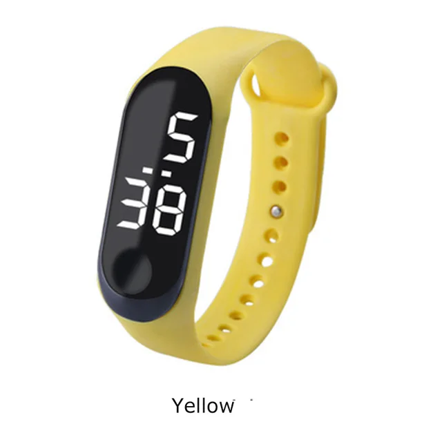 Children's Watches for Kids LED Electronic Display Watch Cartoon Girls Boys Cute WristWatch Sport Waterproof Women Student Gifts 51