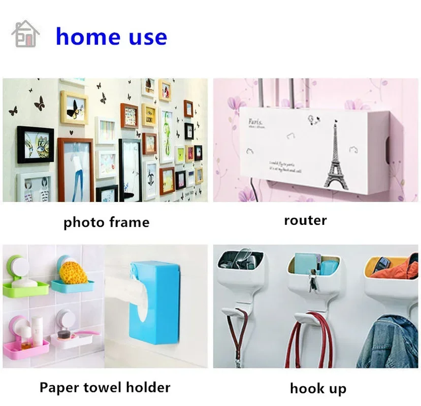 1mm Tape Waterproof Wall Adhesive Reusable Heat-resistant Bathroom Home Improvement Non-trace Transparent Double-sided Nanotape