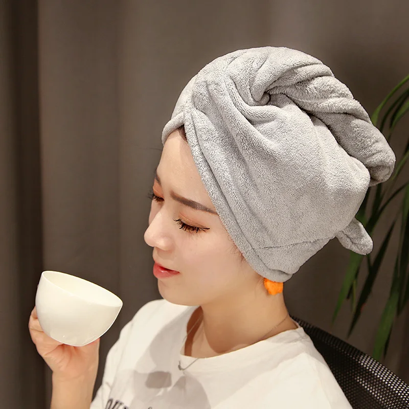 Little white goose super absorbent  Fast drying hair, fresh and odorless Plush towel 1pc 18x40cm chinese professional rag painted thick tea towel super absorbent high end tea cleaning set cup mat accessories