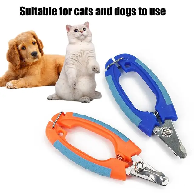 Pet Dog Nail Clipper Puppy Claw Clipper Cat Nail Clipper Pet Care Accessories Stainless Steel Grooming Scissors Clippers 2