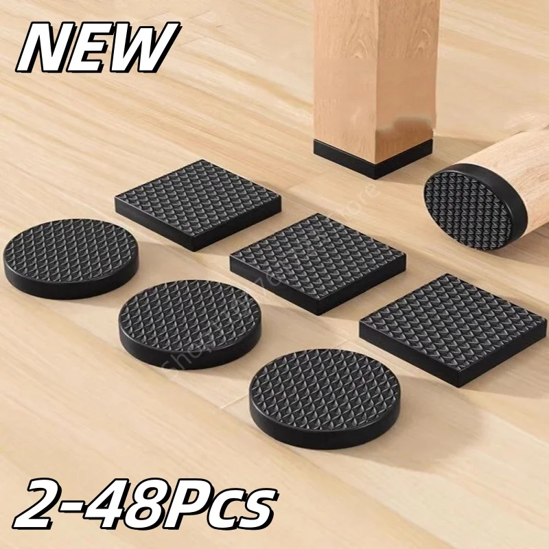 Premium Anti-Slip Furniture Leg Pads - Self-Adhesive Floor Protectors