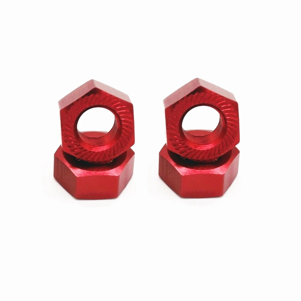AEF1-8Pcs 17Mm M10 금속 휠 육각 너트 M10XP1.0 NT002 JLB 레이싱 용 CHEETAH 11101 21101 J3 속도 1/10 RC 자동차 업그레이드 부품