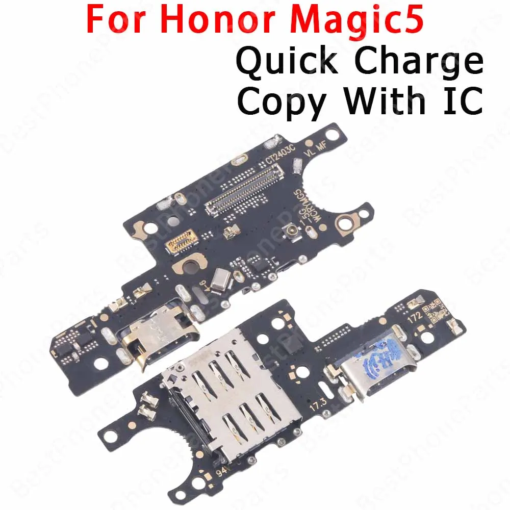 Premium USB Charging Port Dock Connector Flex Cable with Microphone