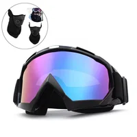 Skiing Goggles Windproof Cycling Motorcycle Goggles Winter Anti-Fog Snowboard Ski Glasses Ski Mask Tactical Goggle Sunglasses 1