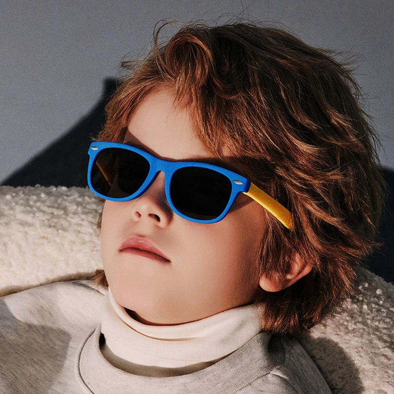 Children's Color Matching Sunglasses For Boys And Girls UV Resistant Baby Summer Sunshades